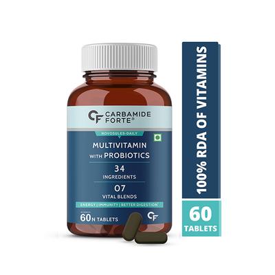 CF Novasules-Daily Multivitamin with Probiotics Veg Tablet 60's - Multi-Vitamins