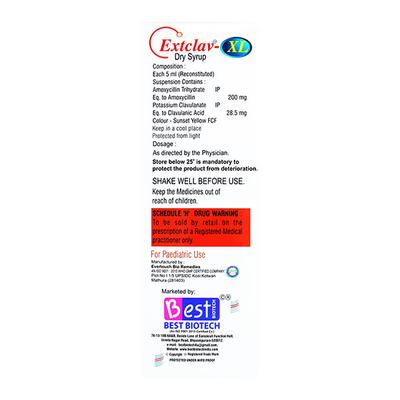 EXTCLAV XL Dry Syrup 60ml - Bacterial Infections-Pen