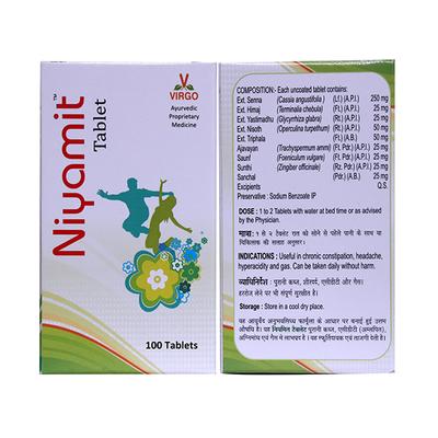Virgo Niyamit Tablet 100's - Speciality Medicines