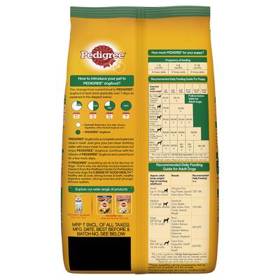 Pedigree Puppy & Adult Dog Food - 100% Vegetarian 2.8 kg - Petfood