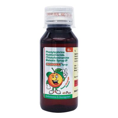 COLDOFER ORANGE FLAVOUR Syrup 60ml - Cough And Cold-Cou