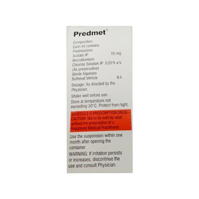 PREDMET Ophthalmic Suspension 10ml - Eye conditions-Eye