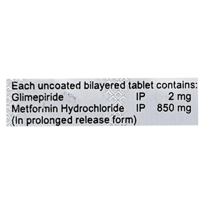 GLITARAY M PLUS 2 Tablet 15's - Diabetes-Ant