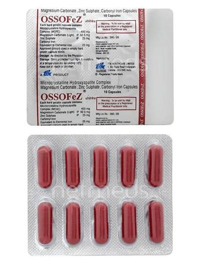 Ossofez Capsule 10'S - Supplements-Cal