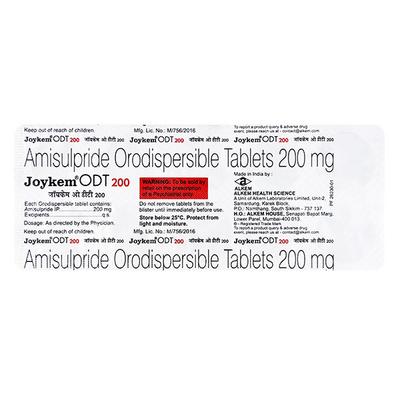 Joykem Odt 200mg Tablet 10'S - Schizophrenia-Aps