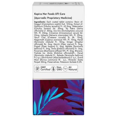 Kapiva Her Foods UTI Care Tablet 60's - Speciality Medicines