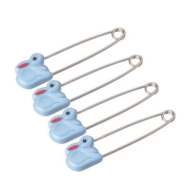 Farlin Rabbit Safety Pins -Blue 1's - Baby Grooming