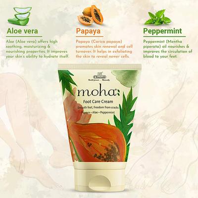 Moha Foot Care Cream 100 gm - Foot Creams & Lotions