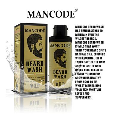 Mancode Beard Wash Gel - Wild 100 ml - Beard Wash