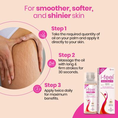 i-feel Stretch Marks Oil 100 ml - Stretch Mark Cream