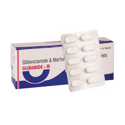 Glibamide M 5mg Tablet 10'S - Diabetes-Ant