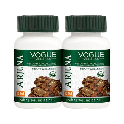 Vogue Wellness Arjuna Tablet (Pack of 2 x 60's) - Pure Herbs