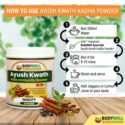 Bodywell Ayush Kwath Powder (Pack of 2 x 100 gm) - Health Products