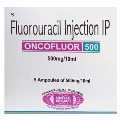 ONCOFLOUR 500 Injection 10ml - Cancer Oncology-Cyt