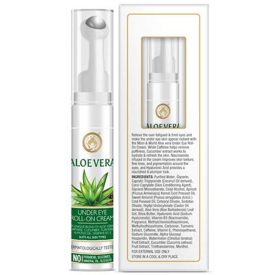 Mom & World Under Eye Roll On Cream - Aloe Vera 15 gm - Kajal & Kohls