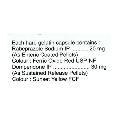 SONIRAB DSR Capsule 10's - Ulcer/Reflux/Flatulence-Aaa