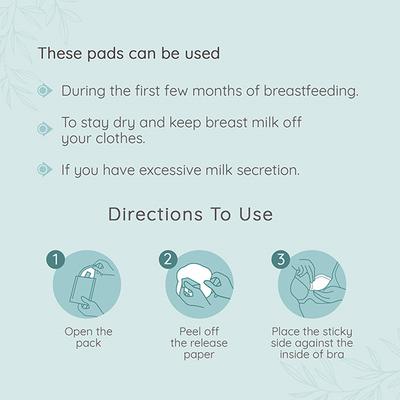 Pee Safe Disposable Breast Pads (Pack of 24) 1's (N) - Breast Pads & Shields