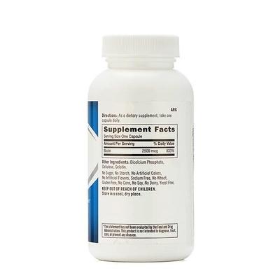 GNC Biotin 2500 mcg Capsules 120's - Hair & Skin