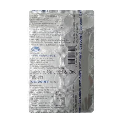 Cetjoint Tablet 10'S - Supplements-Cal