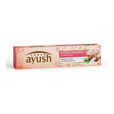 Lever Ayush Whitening Rock Salt Toothpaste 80 gm - Toothpaste