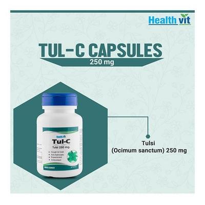 HealthVit Tul-C 250 mg Capsule 60's - Vitamin C