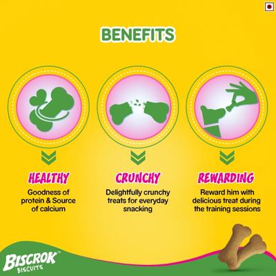 Pedigree Biscrok Biscuits - Milk & Chicken Flavour 900 gm - Petfood