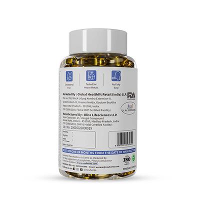 Neuherbs Deep Sea Fish Oil Softgels 60's (N) - Omega Fish Oil Fatty Acids