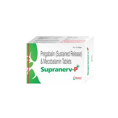 Supranerv P Tablet 10'S - Neuropathic Pain-Dru