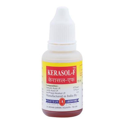 KERASOL F Lotion 15ml - Warts/Calluses/Other Skin Lesion-Ker