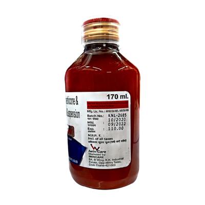 GASCAP SUGAR FREE LOW SODIUM Suspension 170ml - Ulcer/Reflux/Flatulence-Aaa