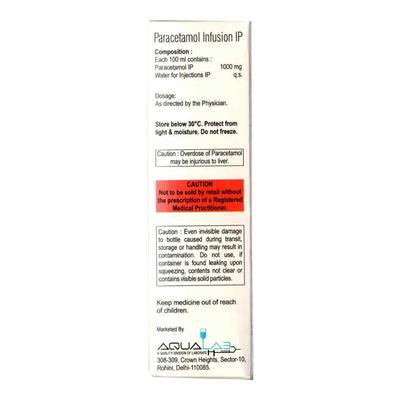 PARALAB Infusion 100ml - Fever-Non