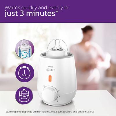 Philips Avent Fast Bottle Warmer (SCF355/06) - Baby Safety