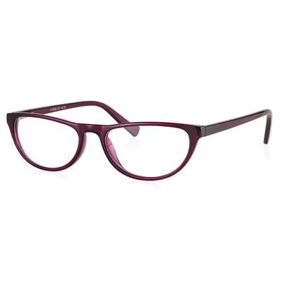 Klar Eye Cat Eye K-3022 Reading Glass for Women - Purple, 3 Power - Women Eyeglasses