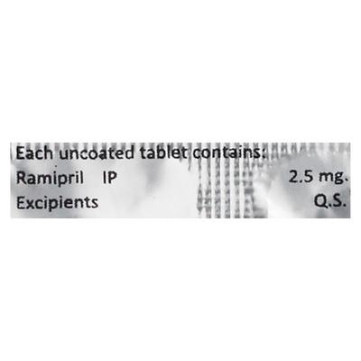 RAMIPIL 2.5 Tablet 10's - Hypertension-ACE