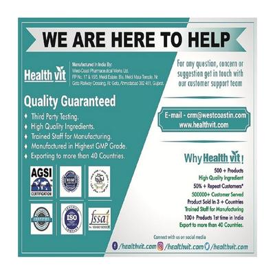 HealthVit Selenium Plus (Vitamins A C E Zinc) Tablet 60's - Multi-Vitamins