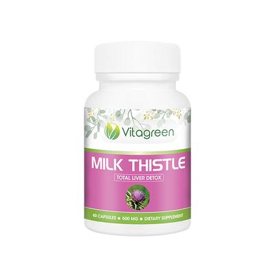 VitaGreen Milk Thistle Capsules 60's - Vital Health