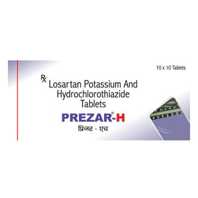 PREZAR H Tablet 10's - Hypertension-Ang