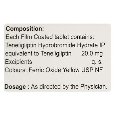 Joten 20Mg Tablet 10's - Diabetes-Ant