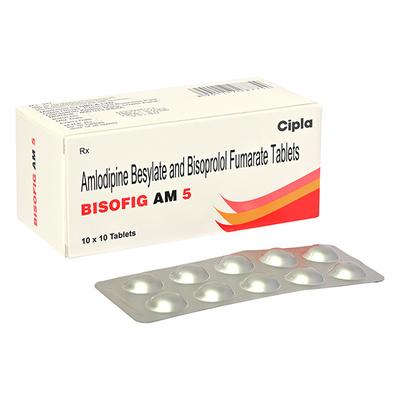 BISOFIG AM 5 Tablet 10's - Hypertension-Ang