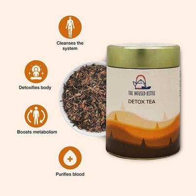 The Infused Kettle Detox Tea Leaves 50 gm - Teas