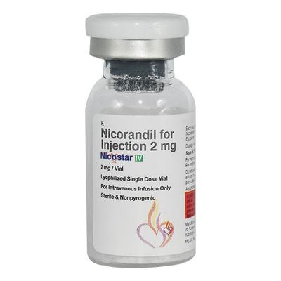 Nicostar 2mg Injection 1ml - Angina