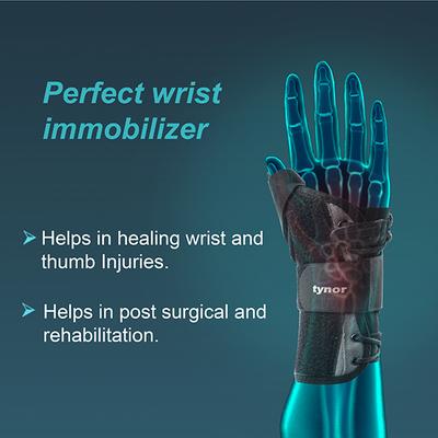 Tynor Wrist Splint with Thumb (M) (E 44) - Knee/Ankle/Leg/Foot Supports