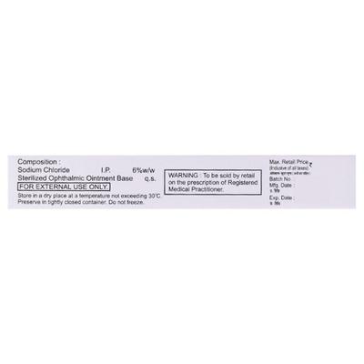 Hypersol 6 Eye Ointment 3Gm - Eye conditions-Oth