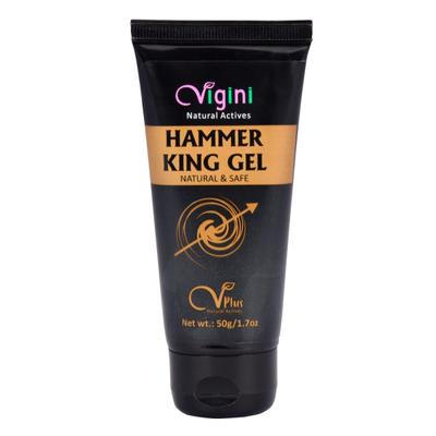 Vigini Hammer King Lubricant Gel - Men 50 gm - Intimate Cream/Gel