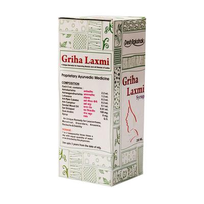 Desh Rakshak Griha Laxmi Syrup 200 ml - Speciality Medicines