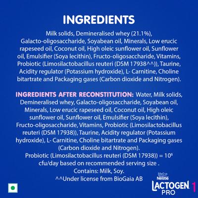 Nestle Lactogen Stage 1 (Upto 6 Months) Powder 400 gm (Refill Pack) - Baby And Infant Supplements