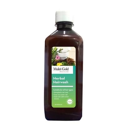 Mukti Gold Herbal Hairwash - Pet Bottle 500 ml - Shampoos