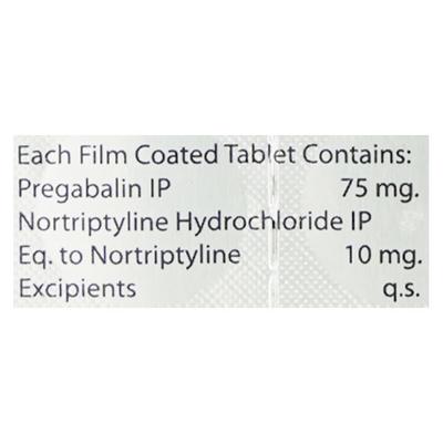 PREGANER NT Tablet 10's - Neuropathic Pain-Dru