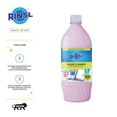 Rinsl Floor Cleaner - Rose Aroma 1000 ml - Others