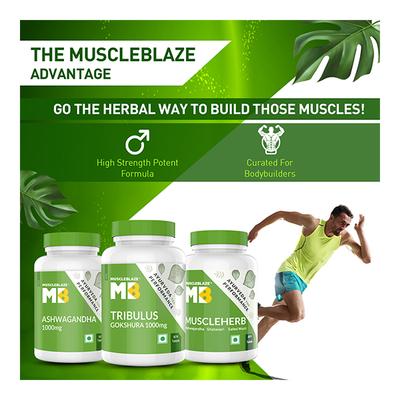 MuscleBlaze Ashwagandha 1000 mg Tablet 60's - Sexual Care